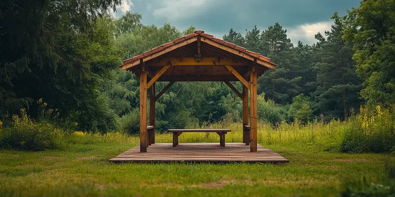 Jaka odległość altany od granicy działki?