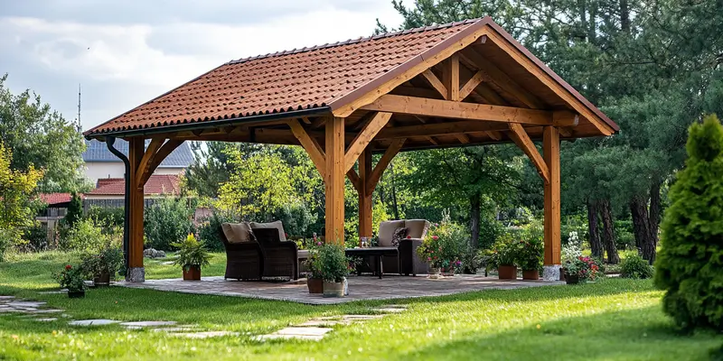 Jaki kolor altany ogrodowej?