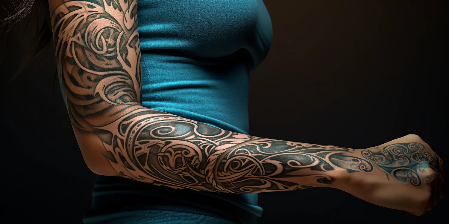 Jak połączyć tatuaże na rękaw?