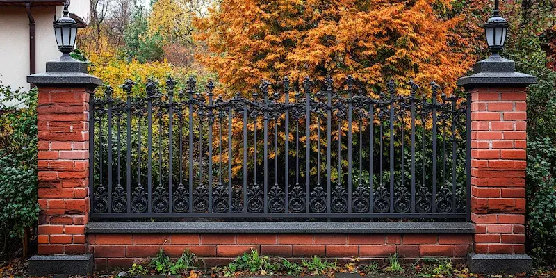 Jaką farbą pomalować ogrodzenie metalowe?