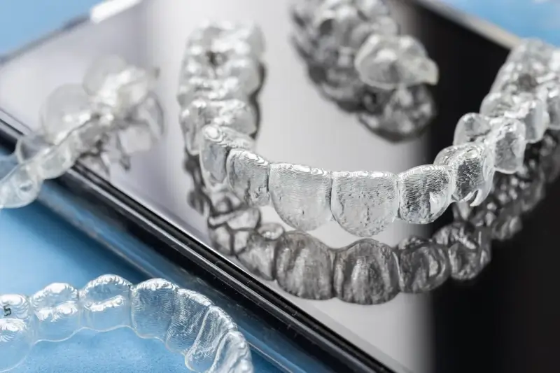 Zakończenie leczenia nakładkami Invisalign