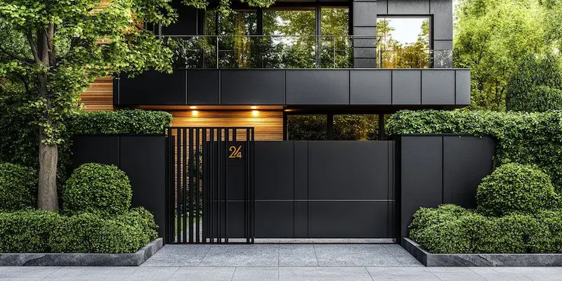 Modernzäune aus Polen