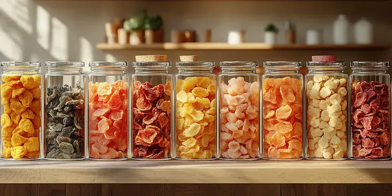 Ile cukru maja suszone owoce?