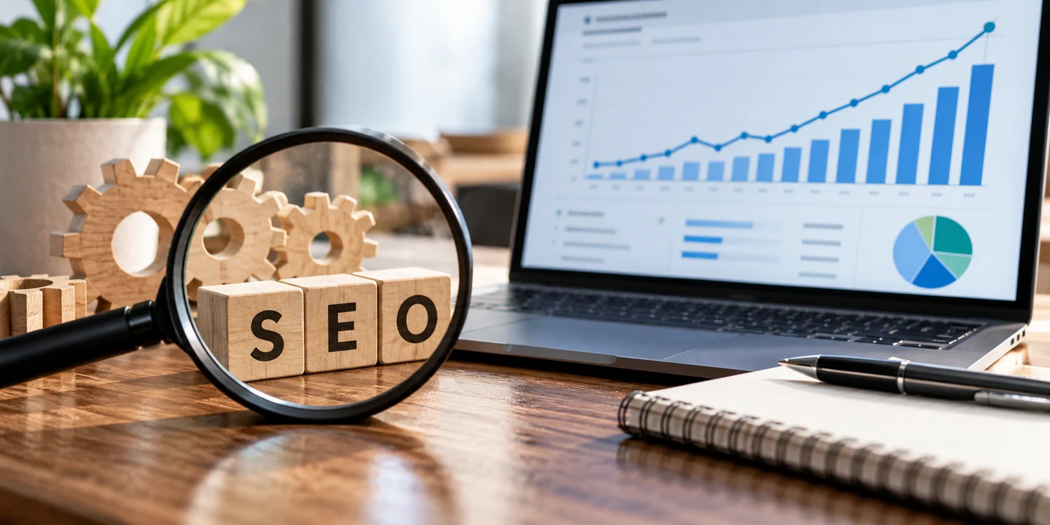 Seo i wzrost analityki na biurku