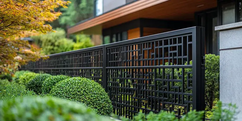 Aluminium Sichtschutzzaun aus Polen