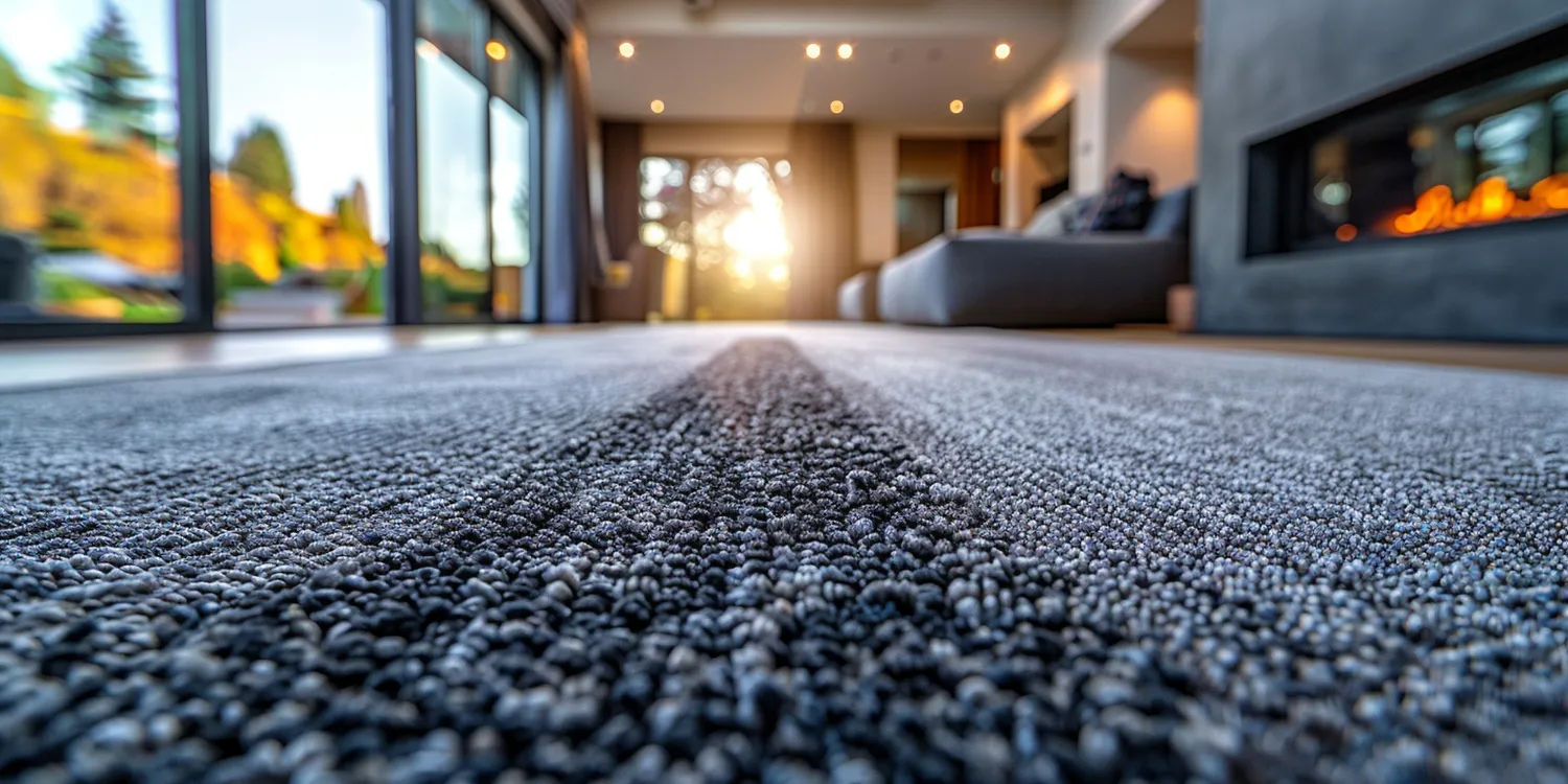 Wszechobecne plamy na wykładzinie biurowej